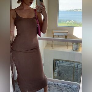Tan fashionova bodycon dress